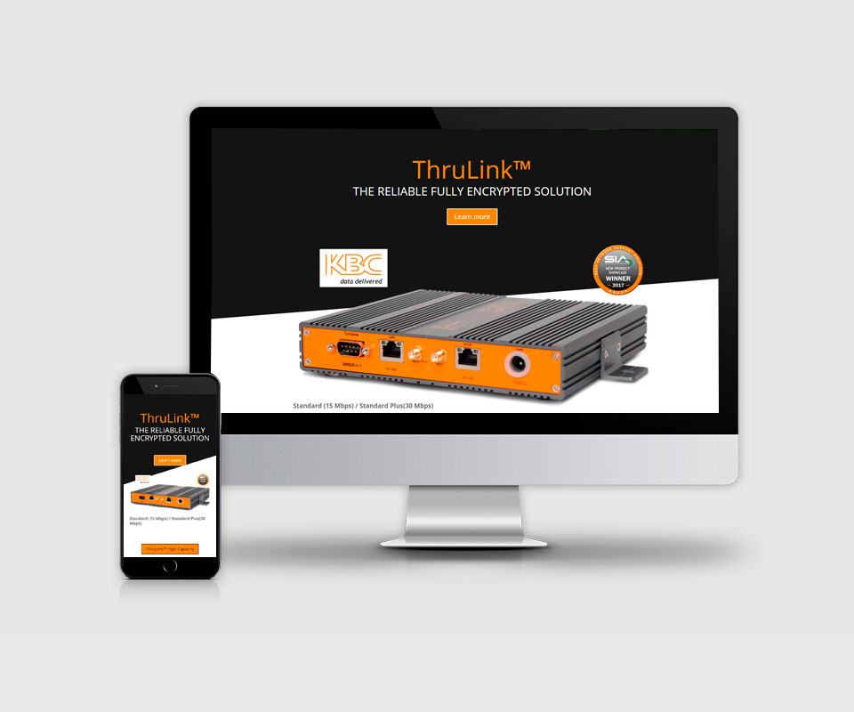 Thrulink Landing Page